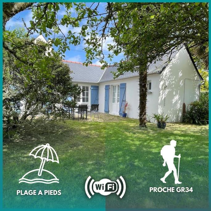 Ty Dany-Wifi-Plage A Pieds Crozon Zewnętrze zdjęcie